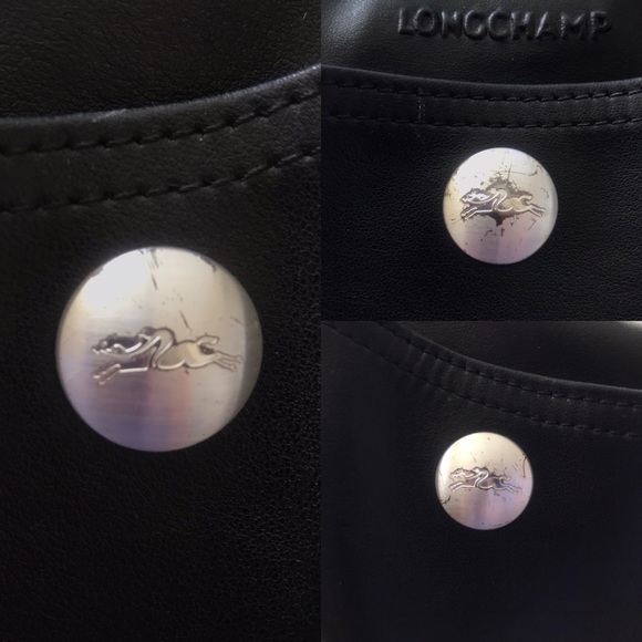 LONGCHAMP Leather Shoulder Bag EUC! - Picture 11 of 12